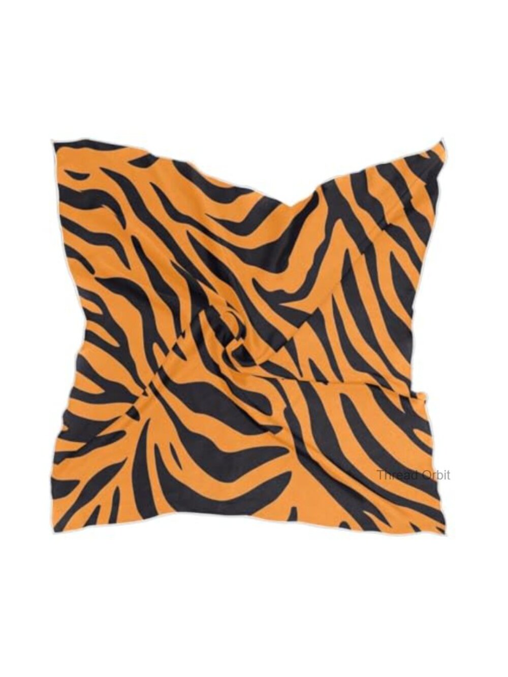 Polyester Satin Silk Square Scarf 23.6x23.6 Headscarf Neck Hair Wrap